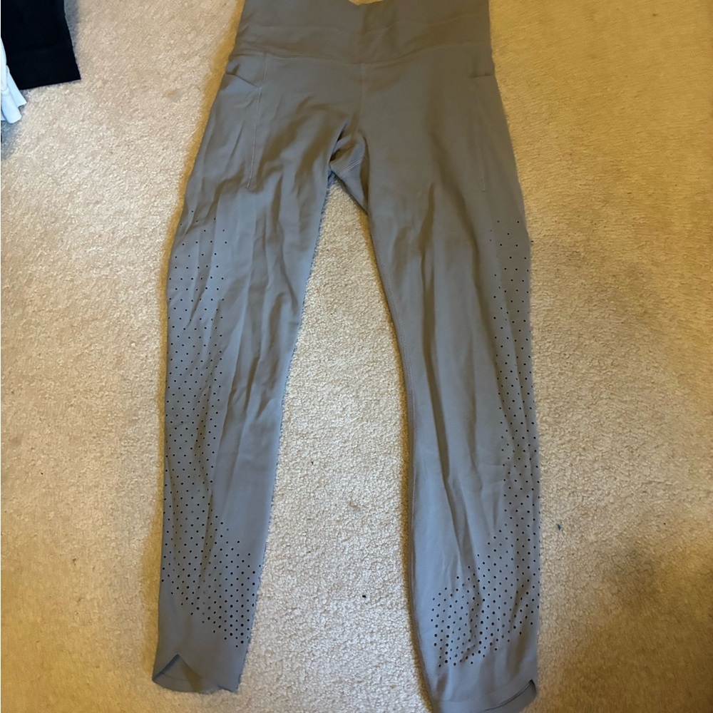 Athleta Light Gray Leggings